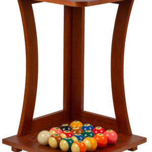 Deluxe 9 Cue Floor Rack - Chocolate Deluxe 9 Cue Floor Rack - Chocolate